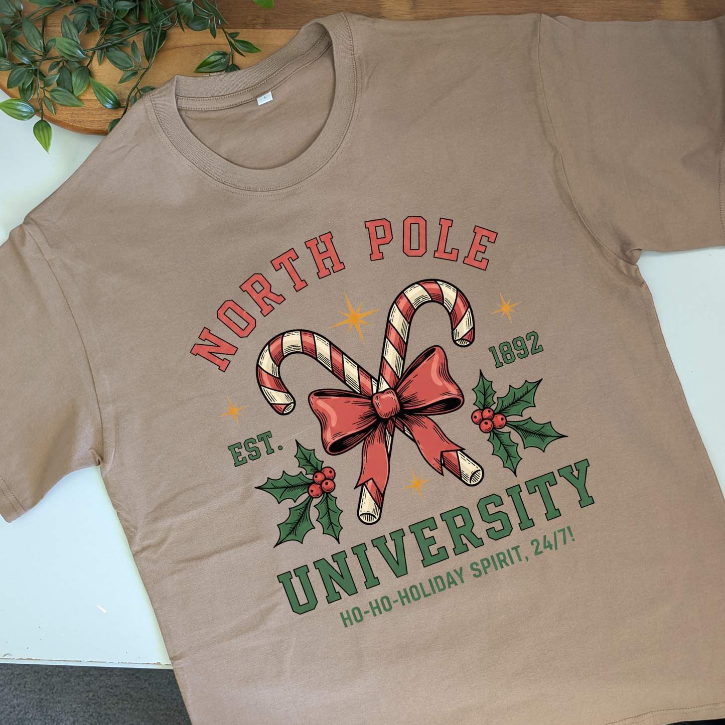 North Pole University Tshirt