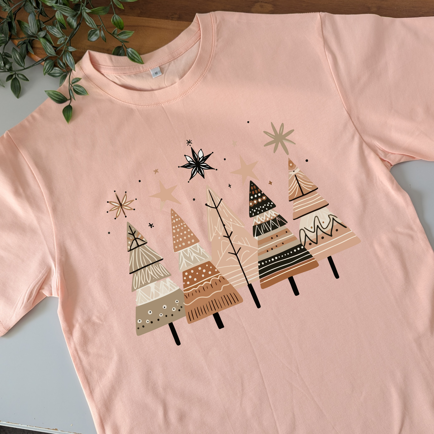 Boho Christmas Trees Tshirt