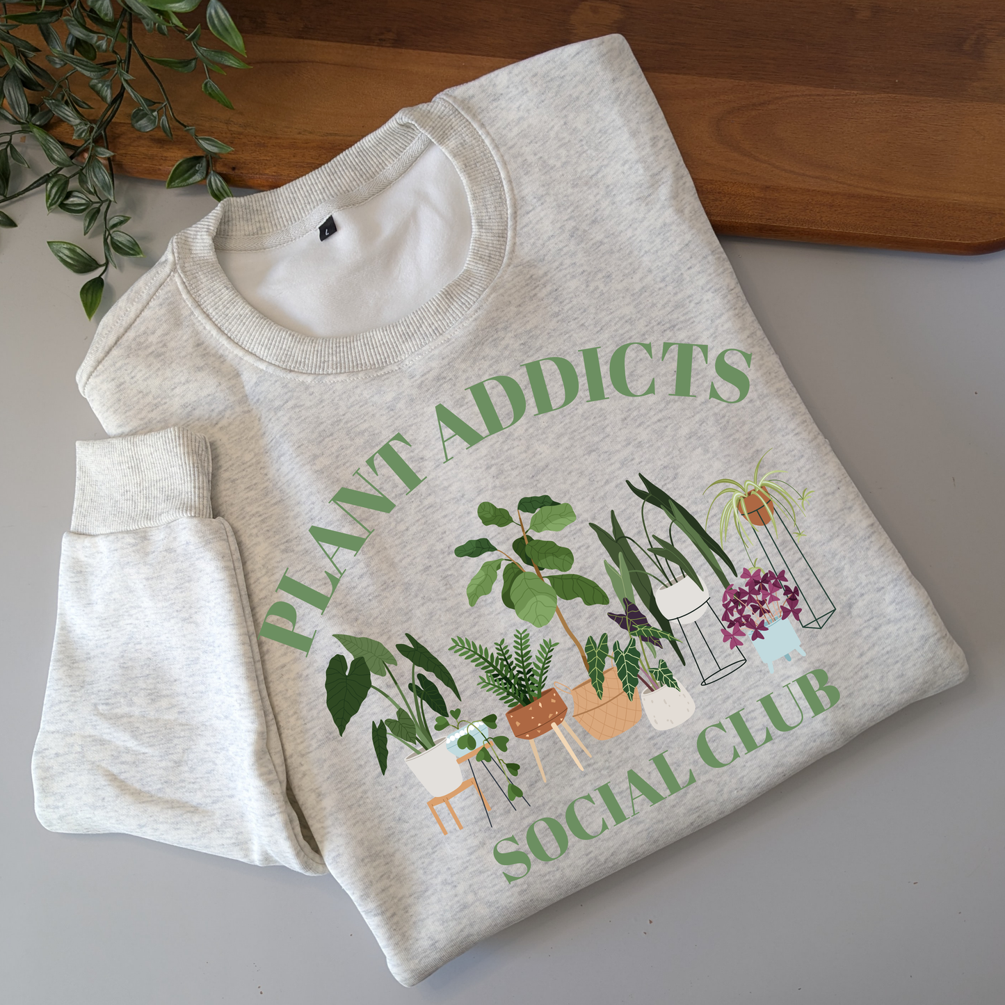 Plant Addicts Social Club Fleece Jumper