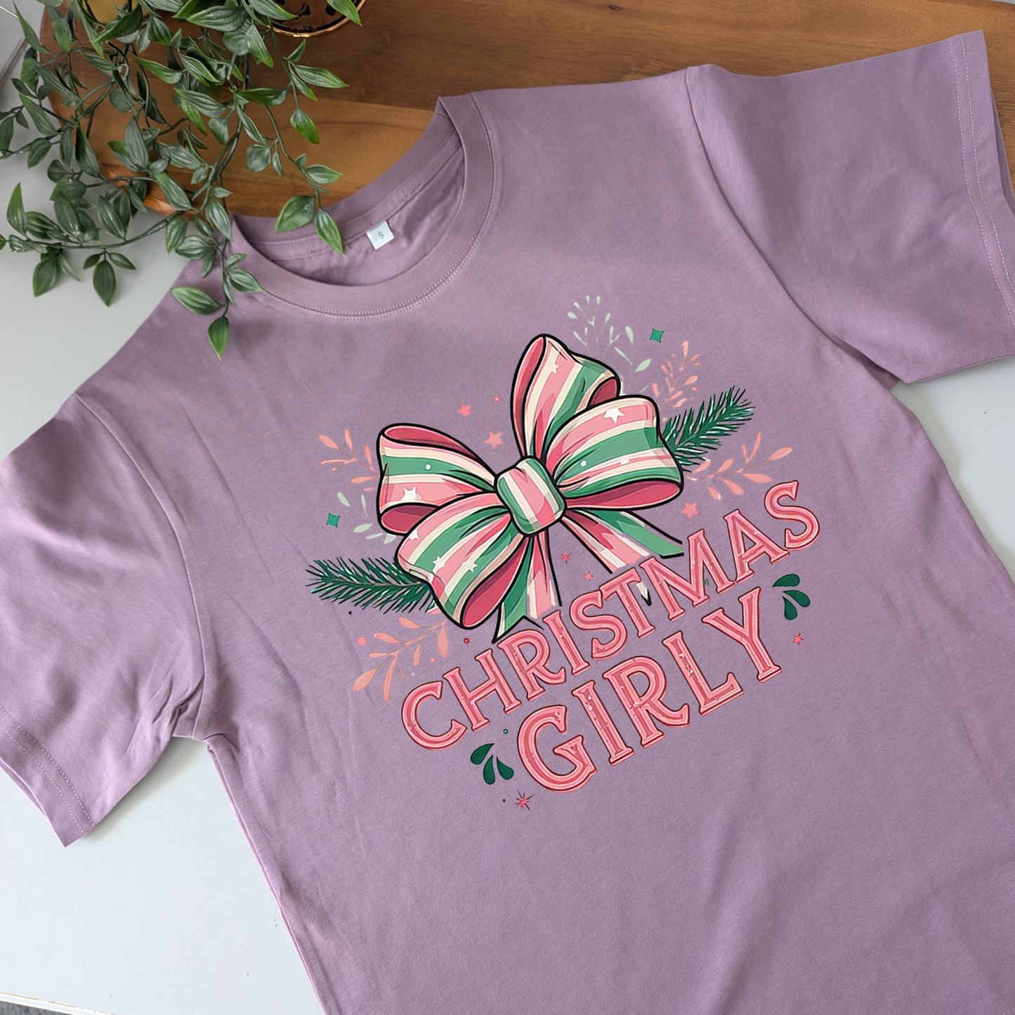 Christmas Girly Tshirt