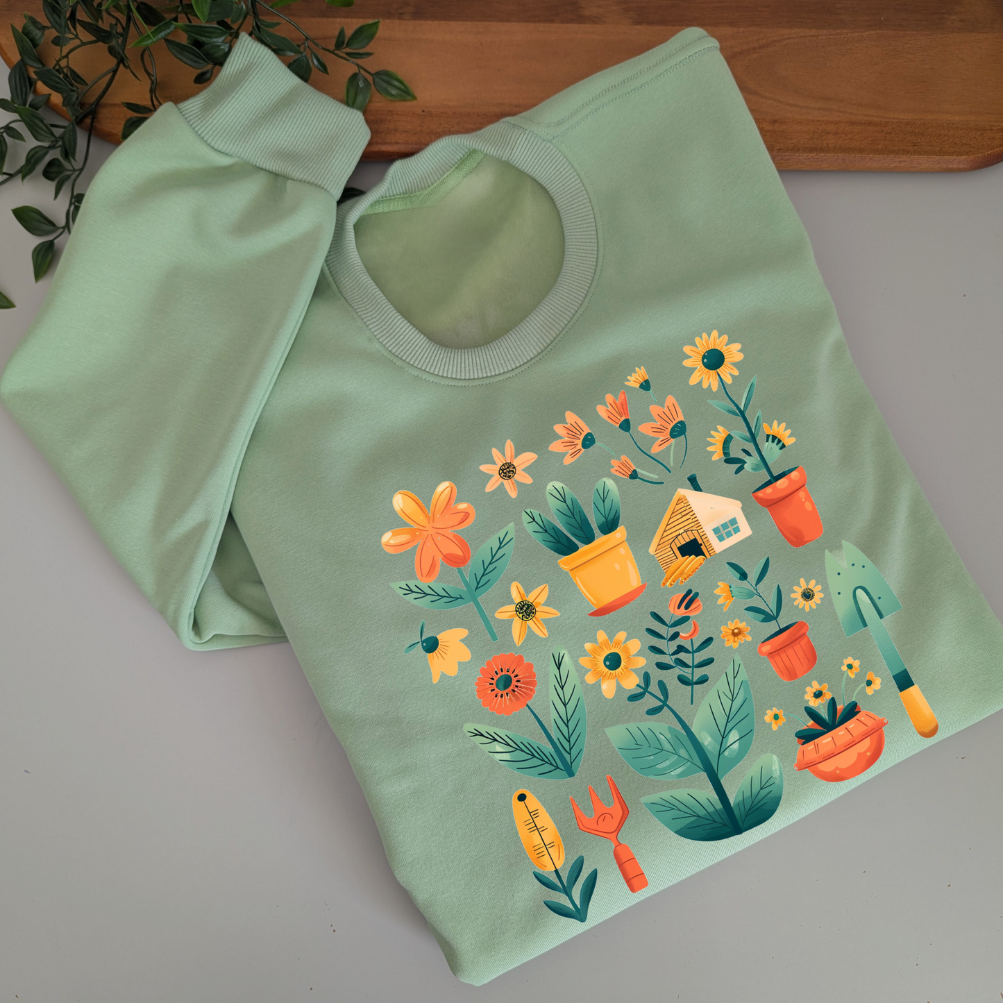 The Gardeners Life Crewneck Fleece Jumper