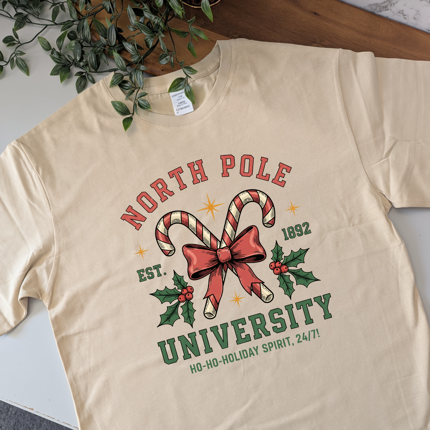 North Pole University Tshirt