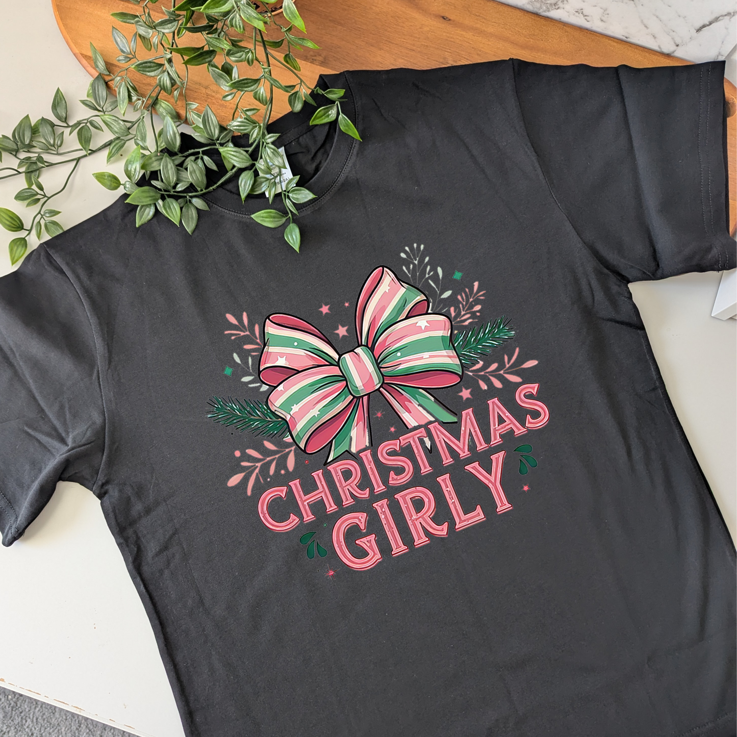 Christmas Girly Tshirt