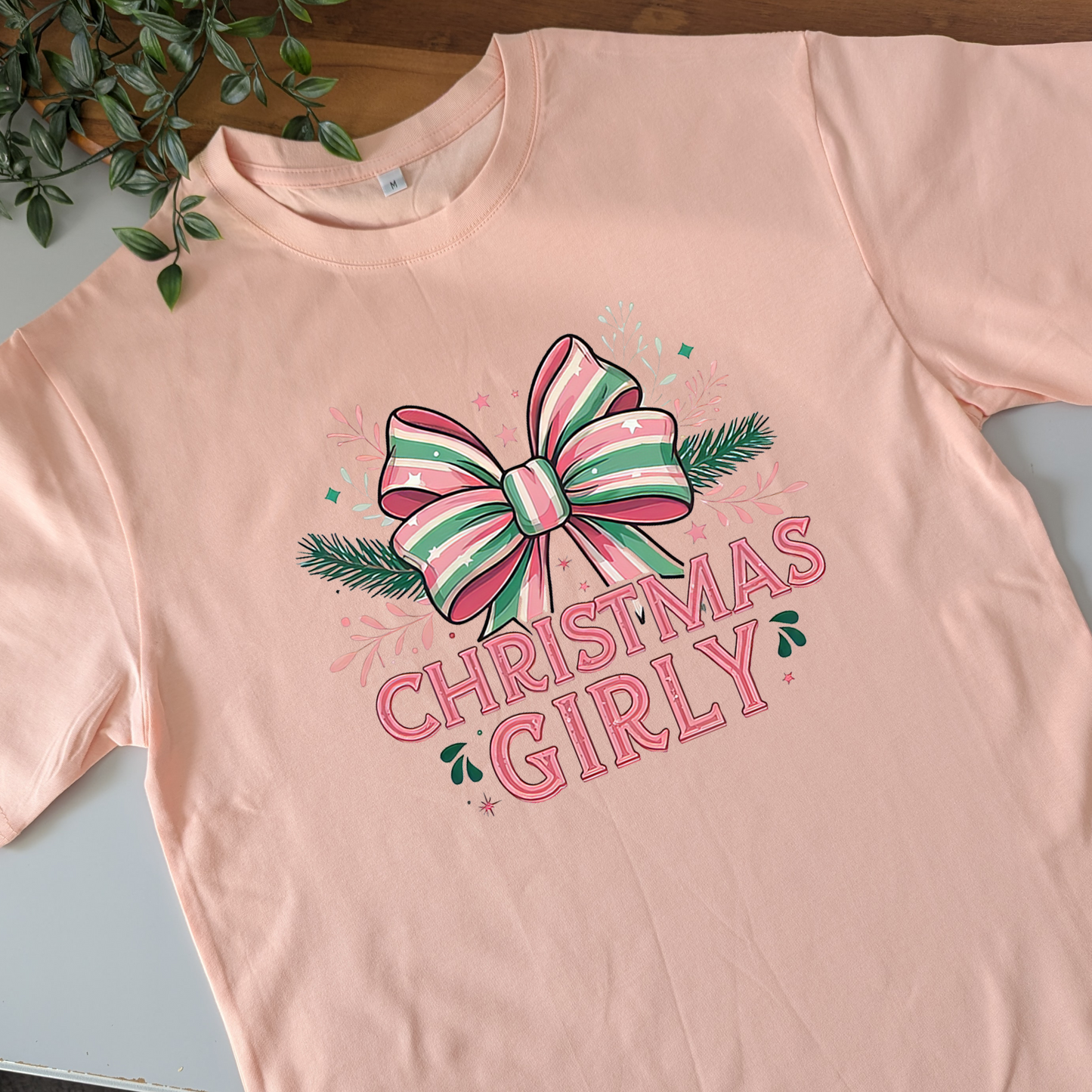 Christmas Girly Tshirt