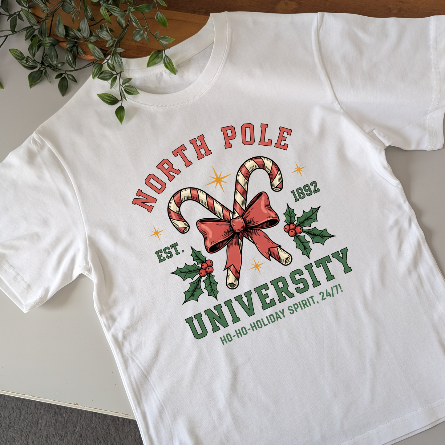 North Pole University Tshirt