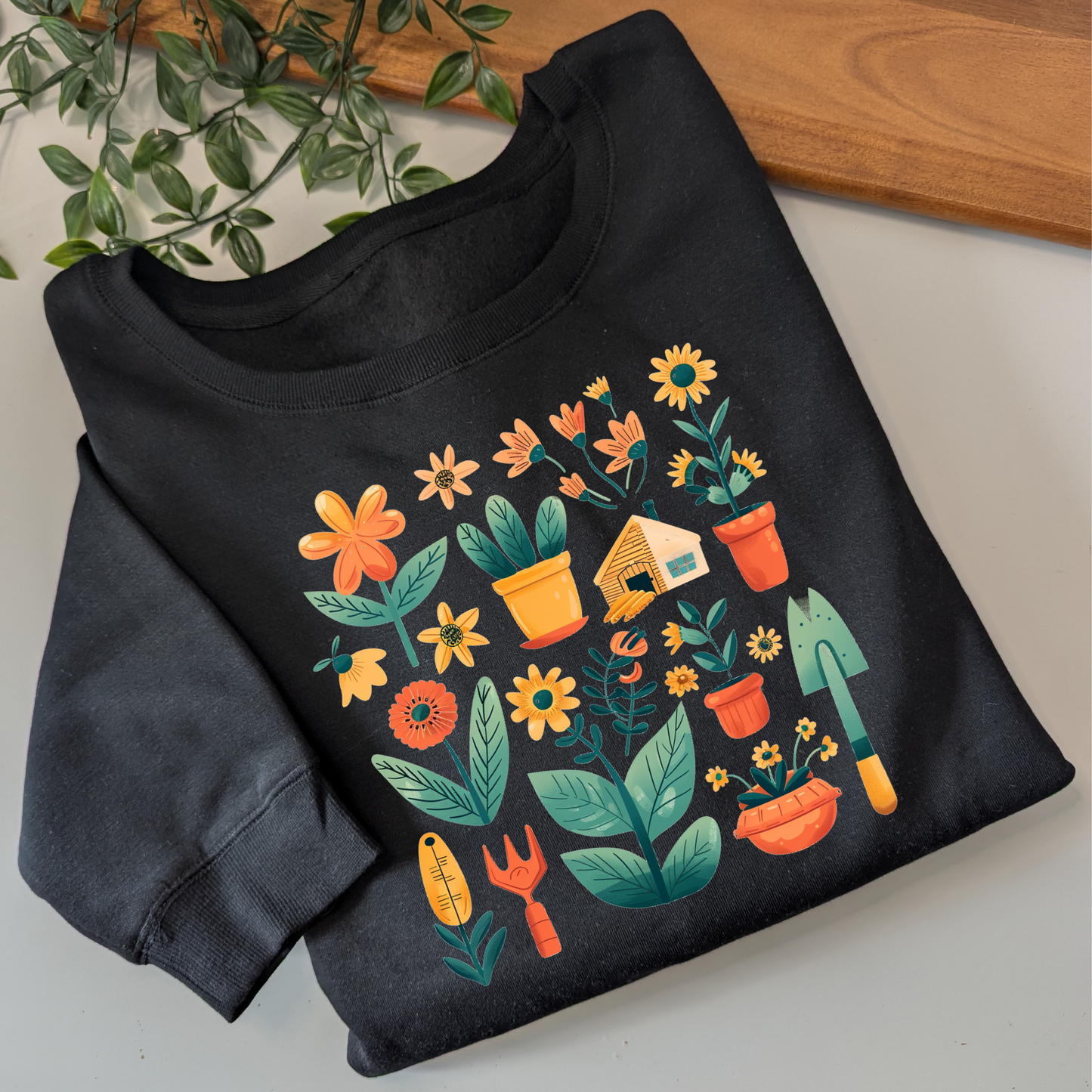 The Gardeners Life Crewneck Fleece Jumper