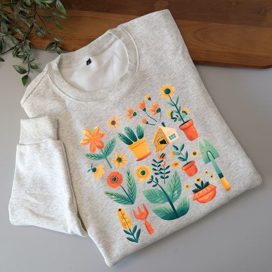 The Gardeners Life Crewneck Fleece Jumper