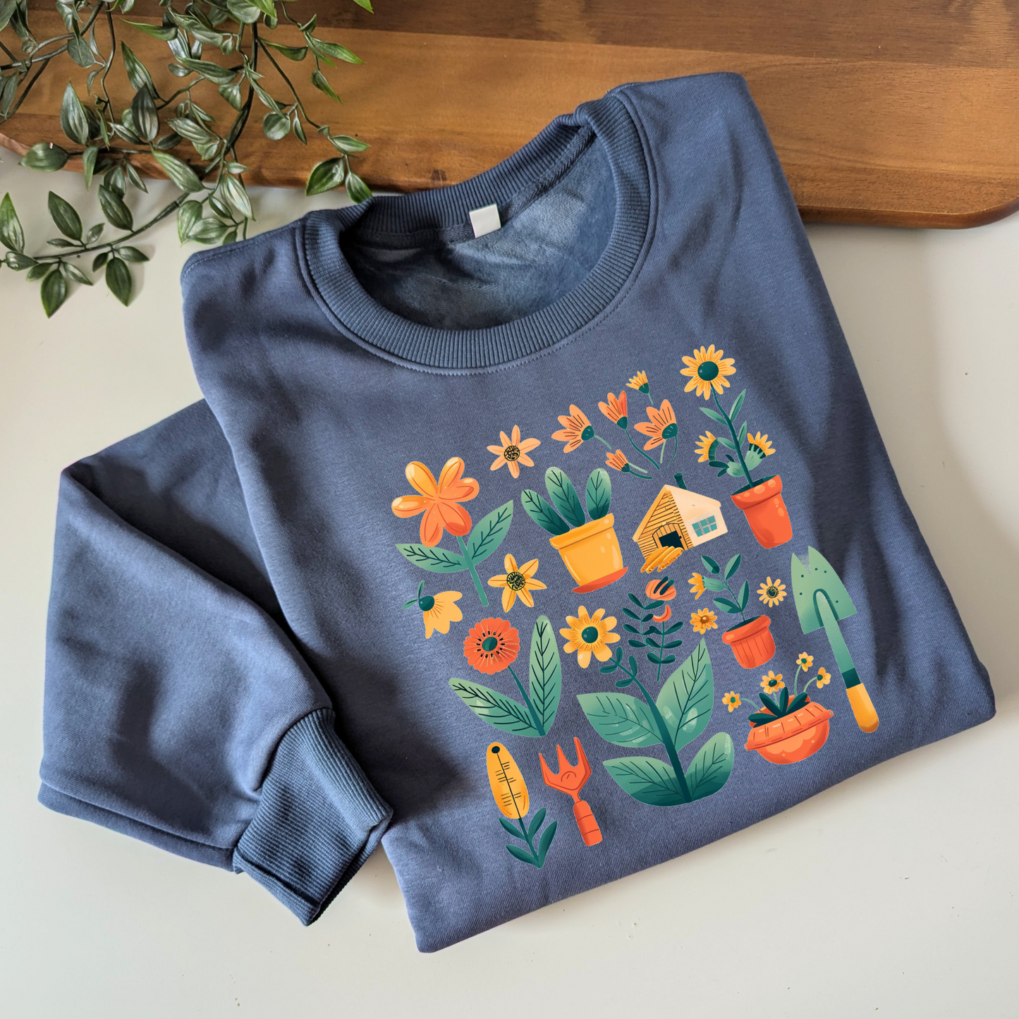 The Gardeners Life Crewneck Fleece Jumper