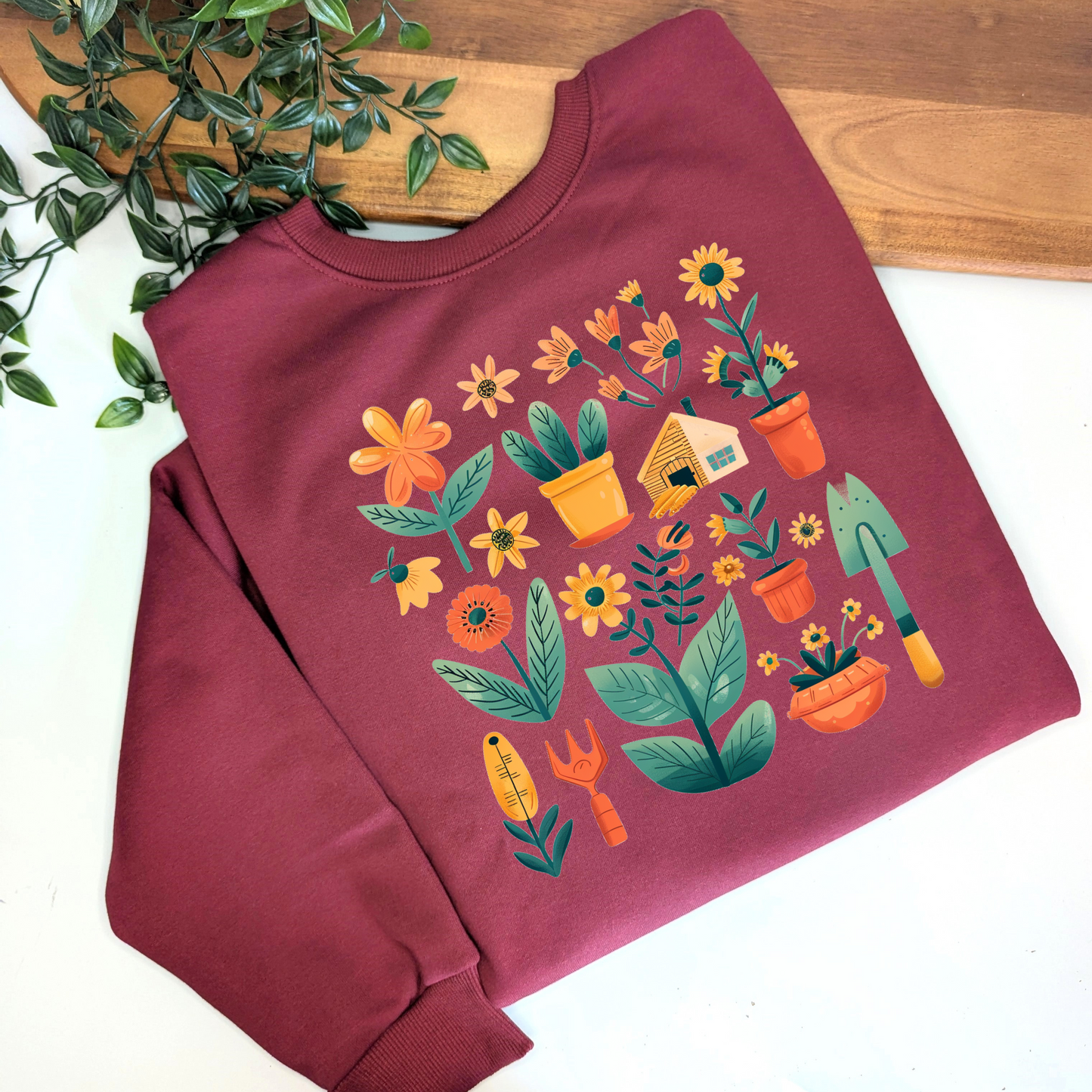 The Gardeners Life Crewneck Fleece Jumper