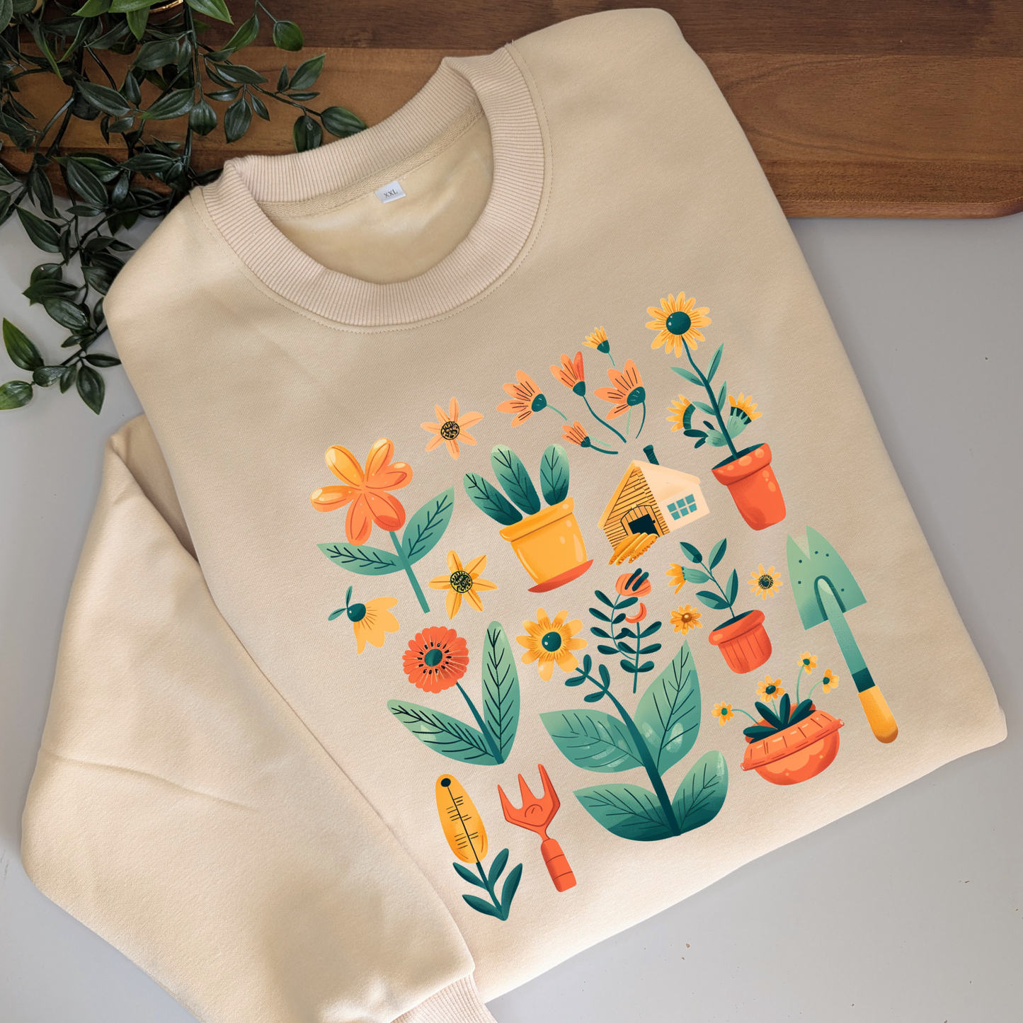 The Gardeners Life Crewneck Fleece Jumper