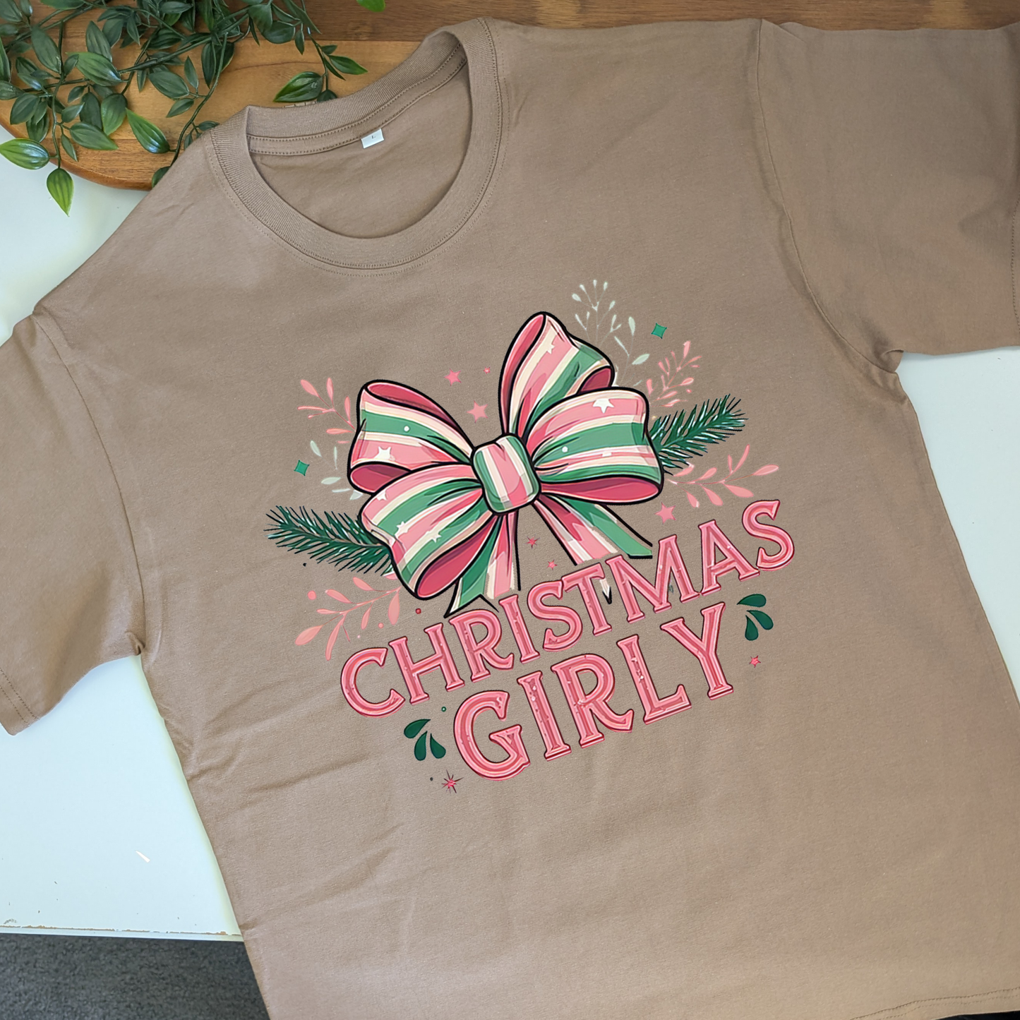Christmas Girly Tshirt