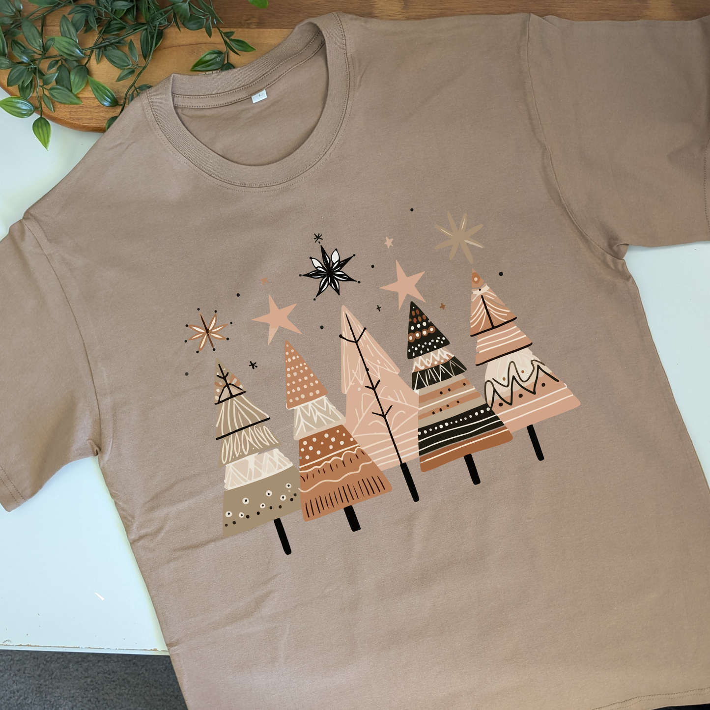 Boho Christmas Trees Tshirt