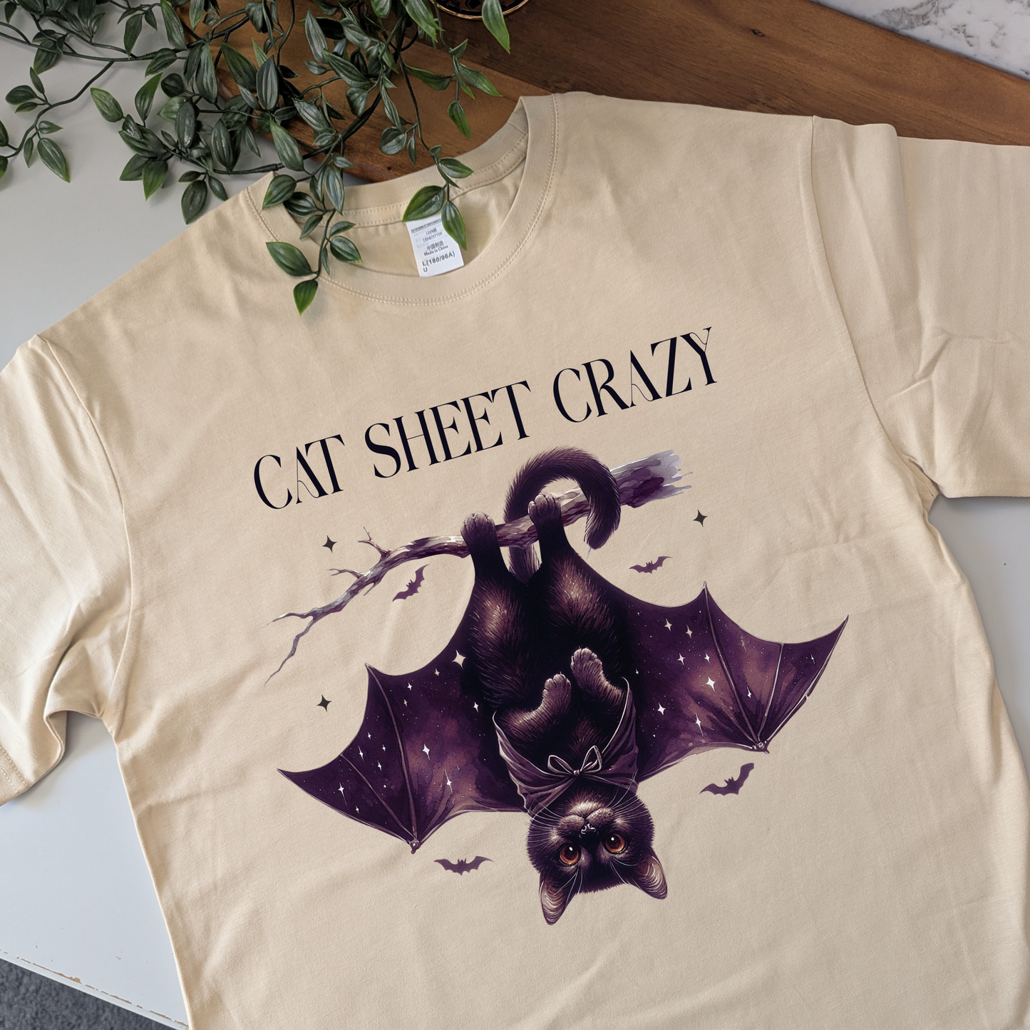 Catsheet Crazy Tshirt