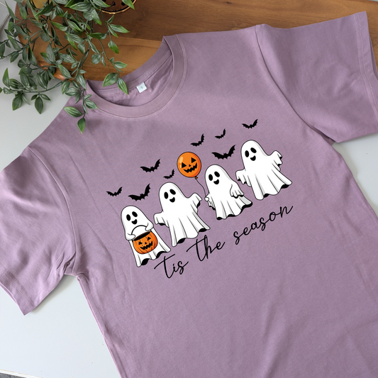 tis the Season Cute Ghosts Tshirt