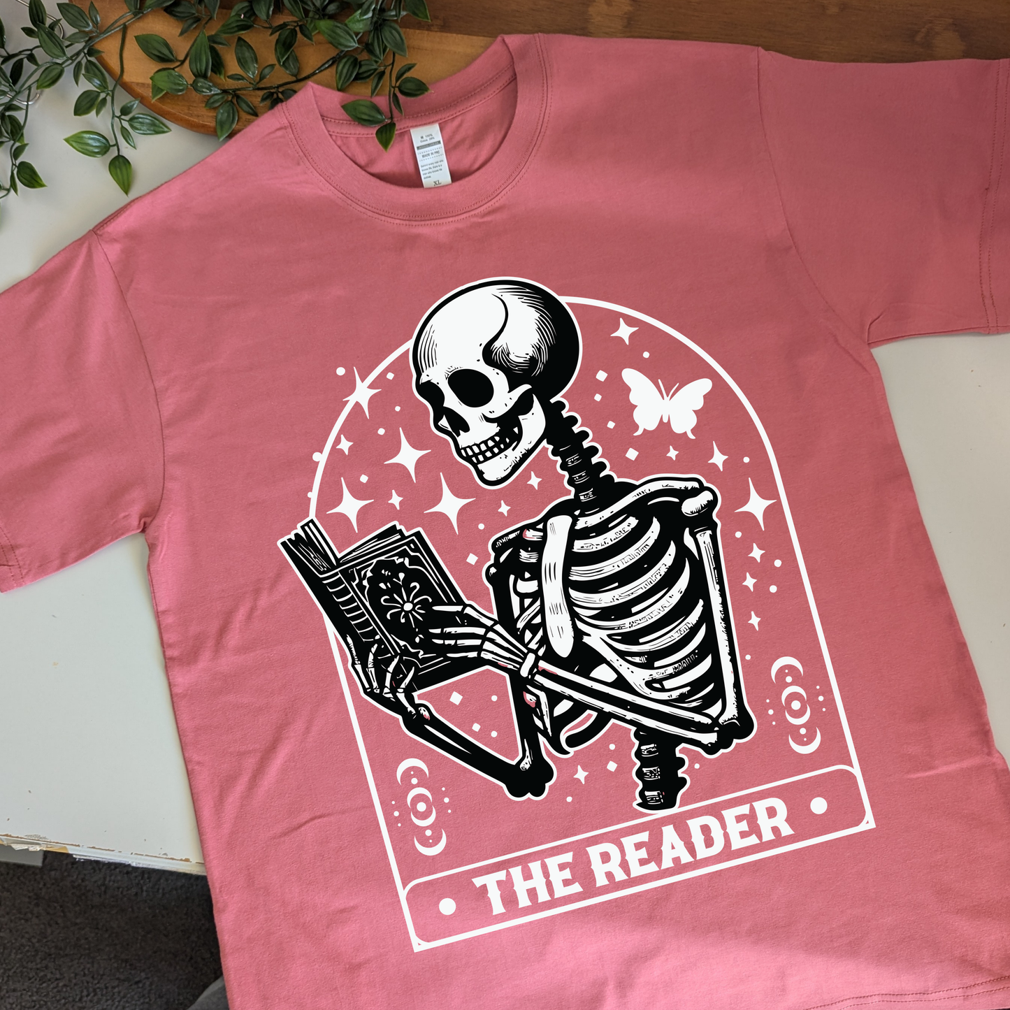 The Reader Tarot Card Style Tshirt