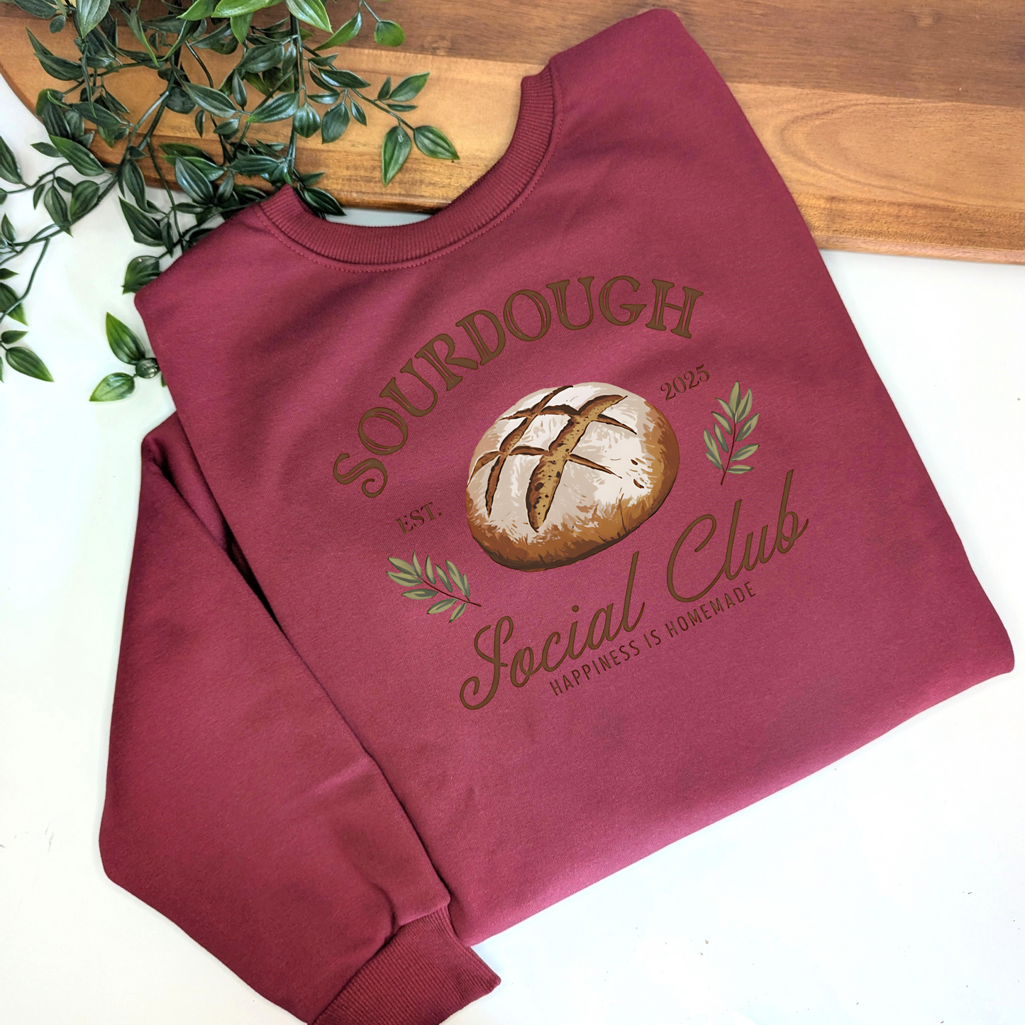 Sourdough Social Club Fleece Jumper