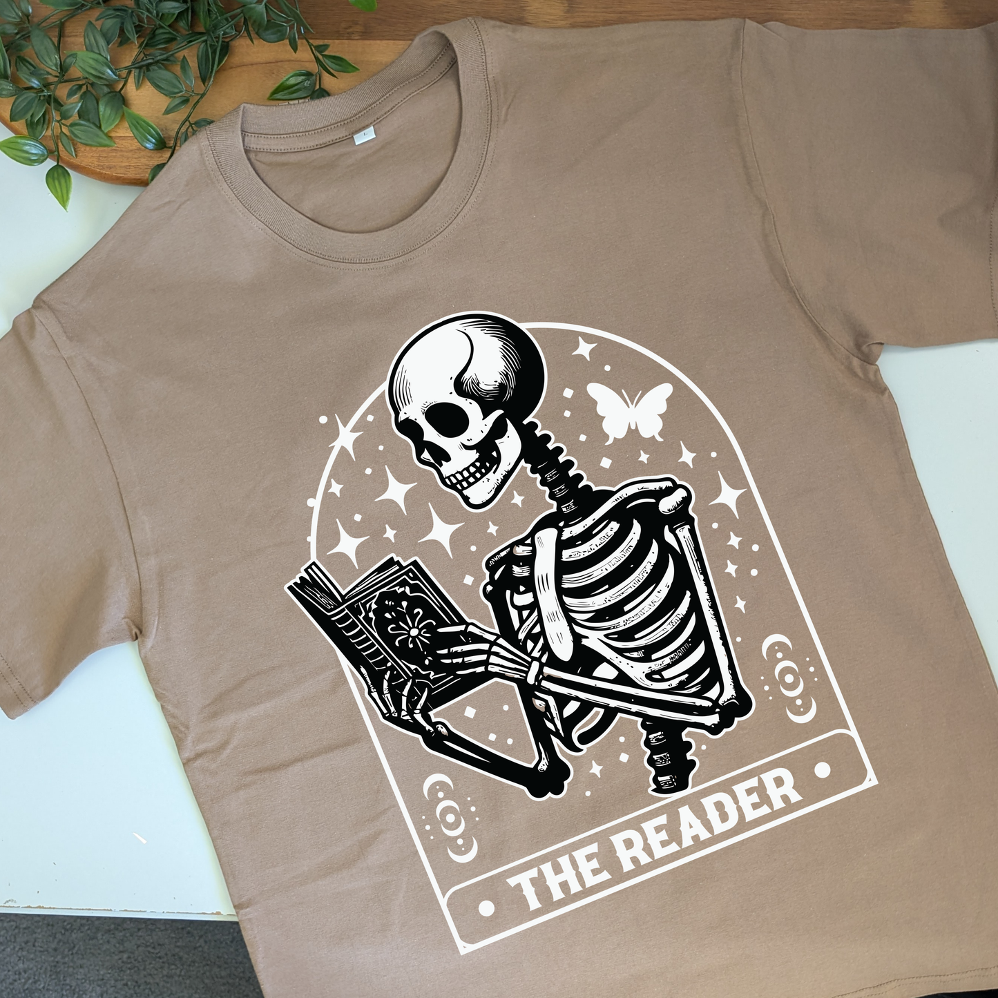 The Reader Tarot Card Style Tshirt