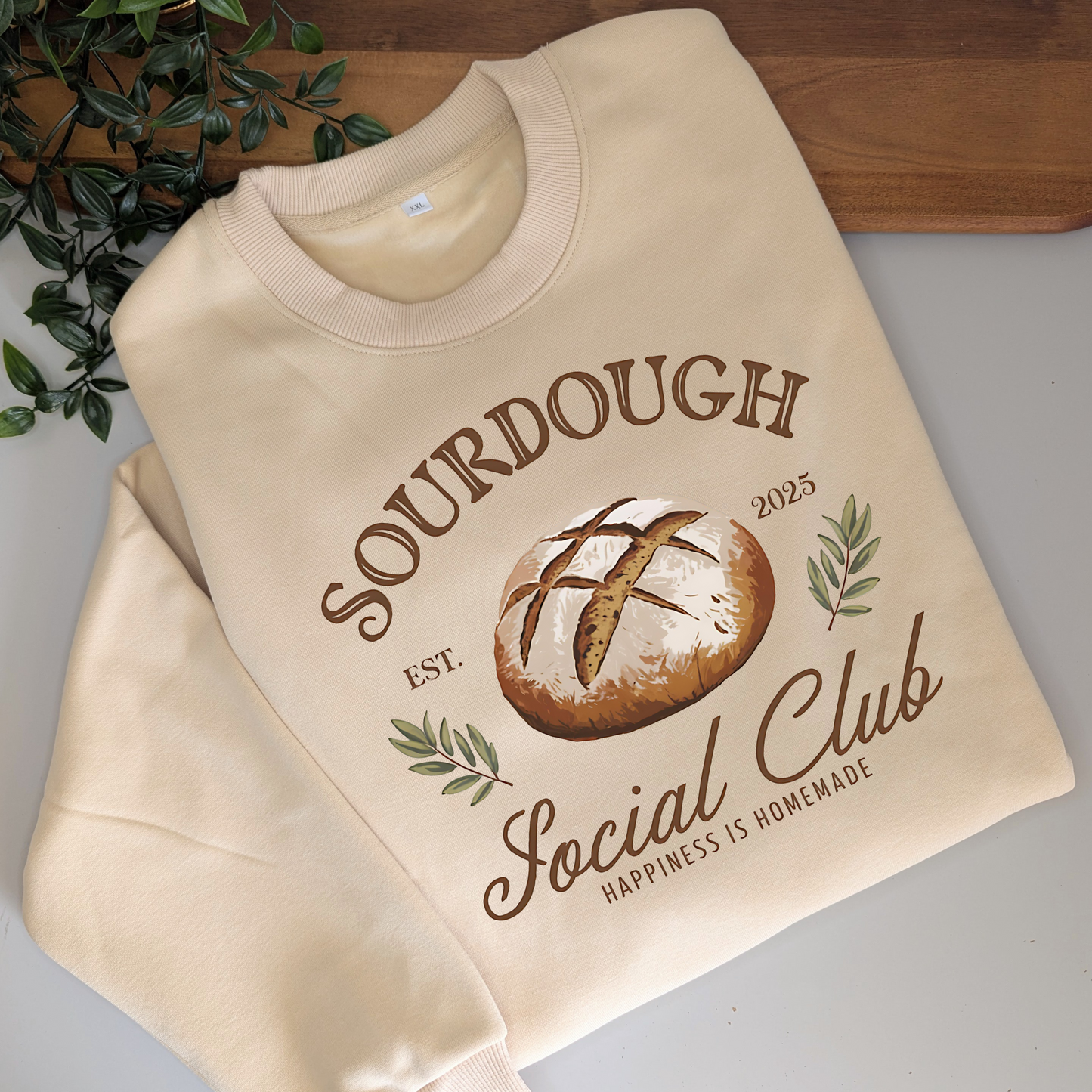 Sourdough Social Club Fleece Jumper