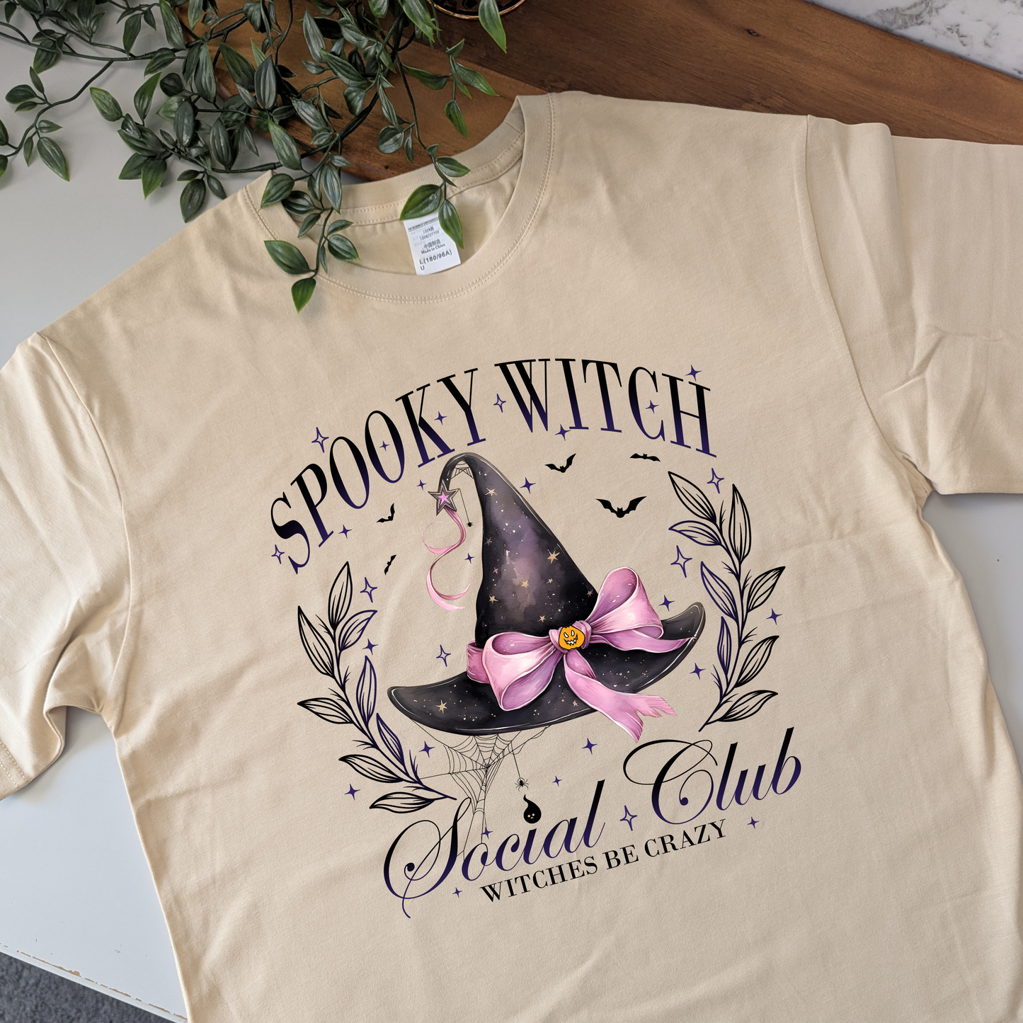 Spooky Witch Social Club Tshirt