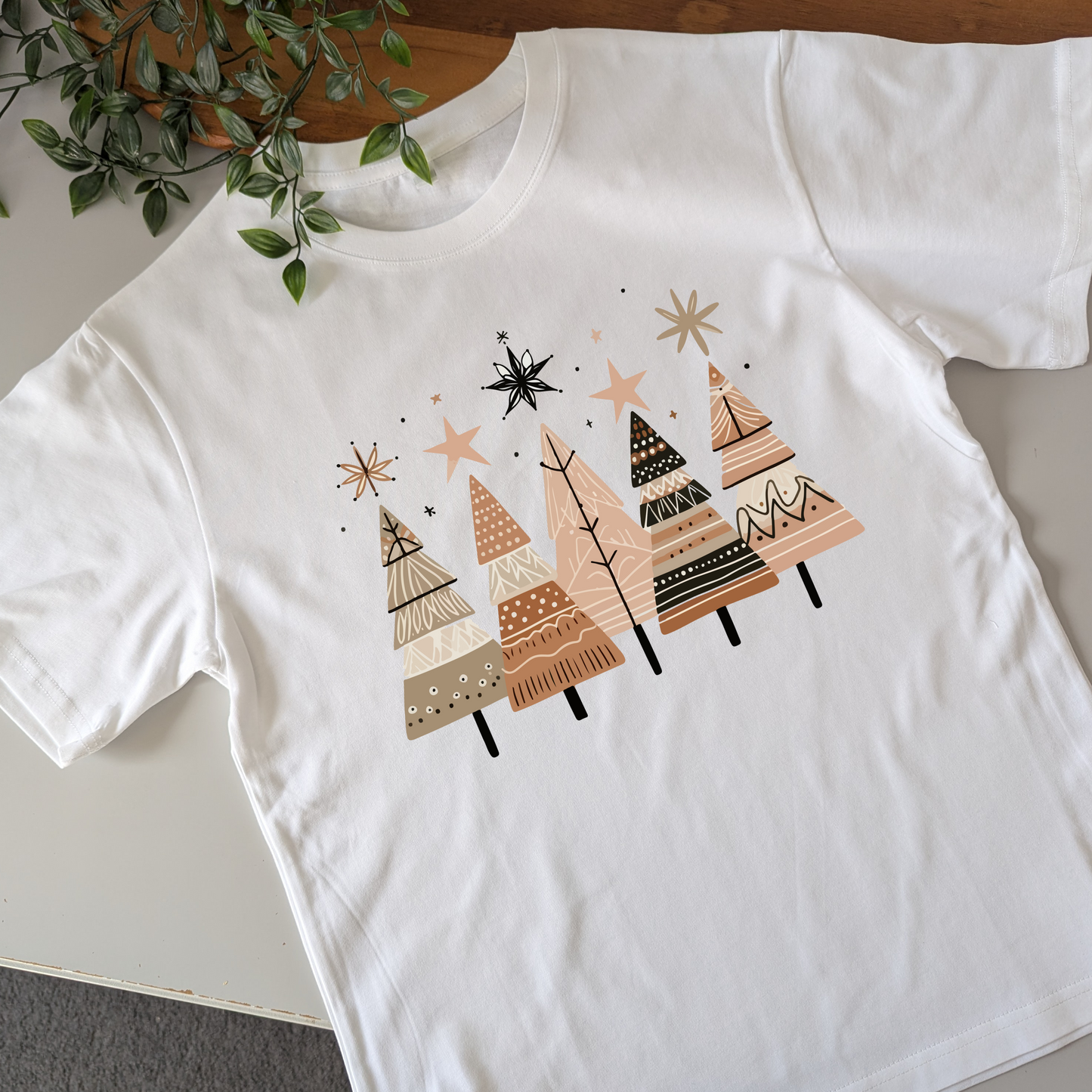 Boho Christmas Trees Tshirt