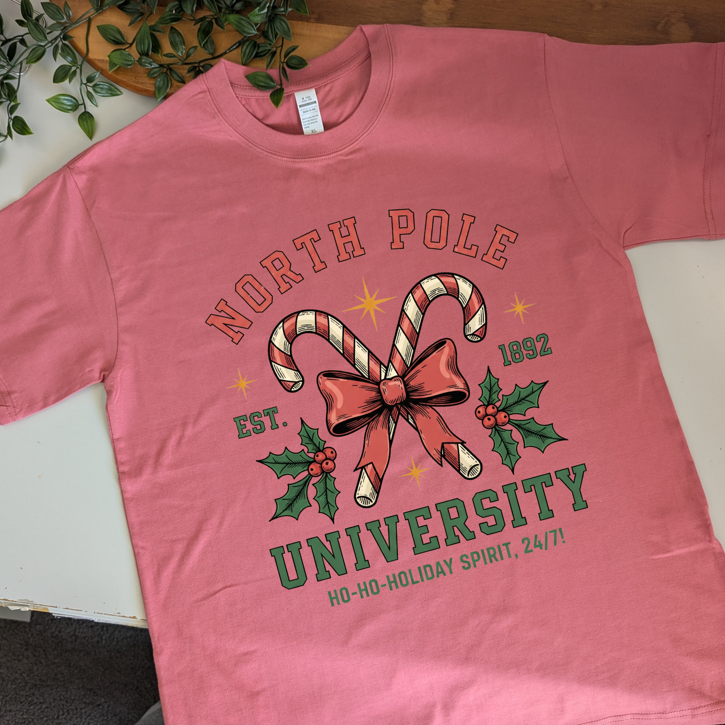 North Pole University Tshirt