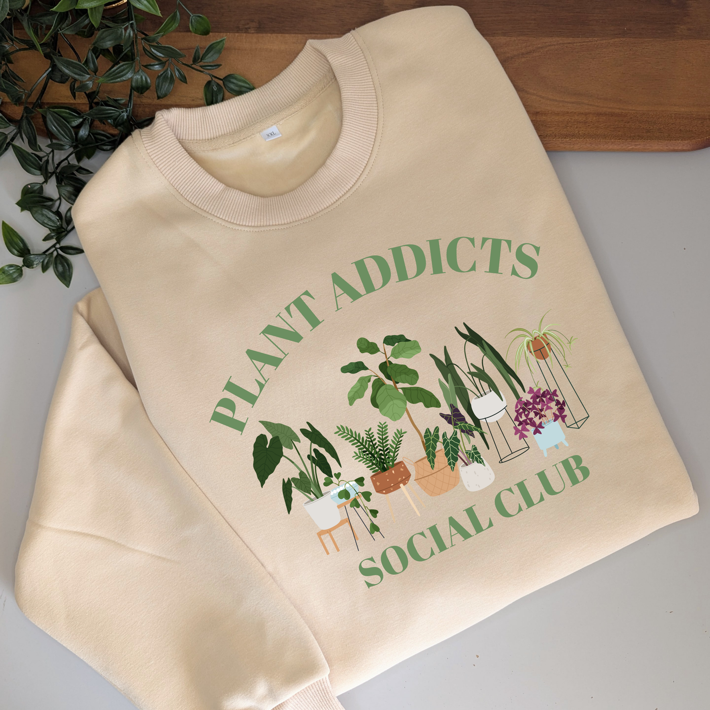 Plant Addicts Social Club Fleece Jumper