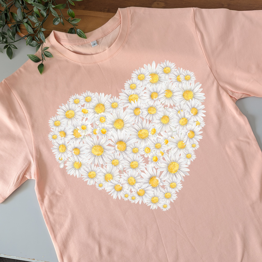 Daisy Heart Tshirt