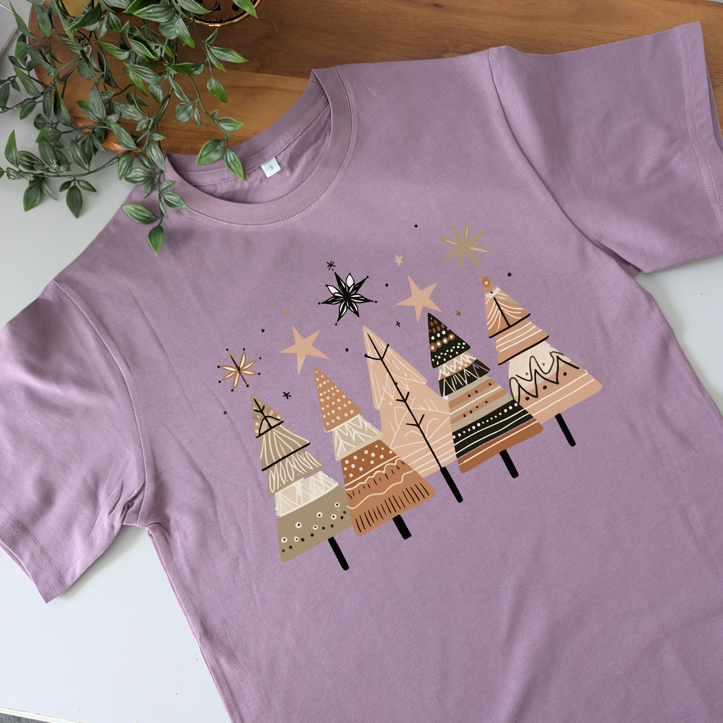 Boho Christmas Trees Tshirt