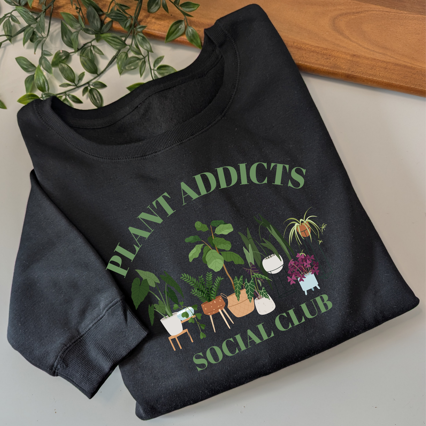 Plant Addicts Social Club Fleece Jumper