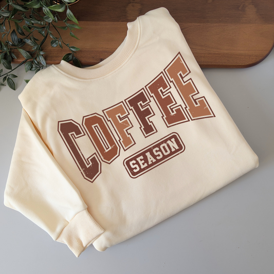 Coffee Season Crewneck Fleece Jumper