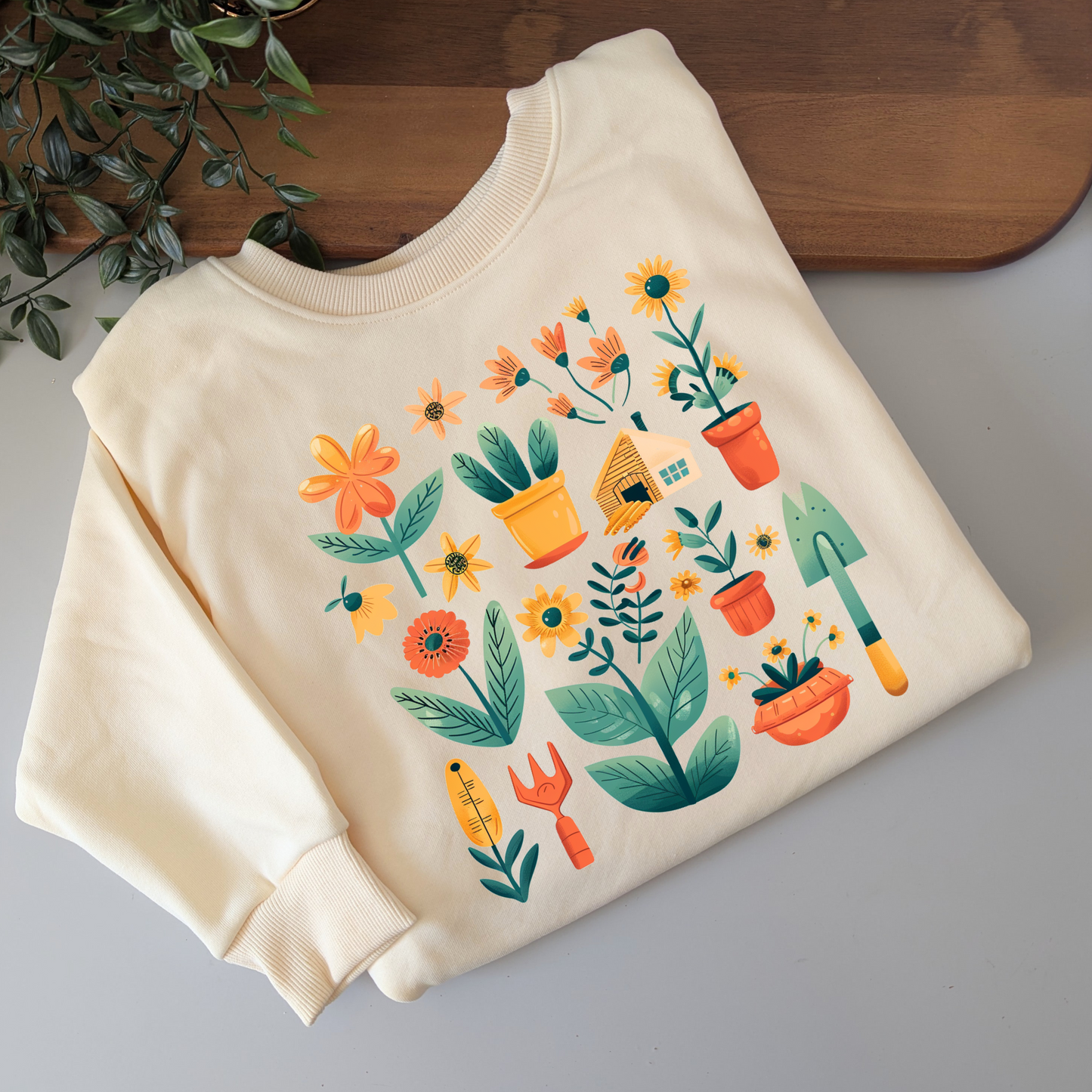 The Gardeners Life Crewneck Fleece Jumper