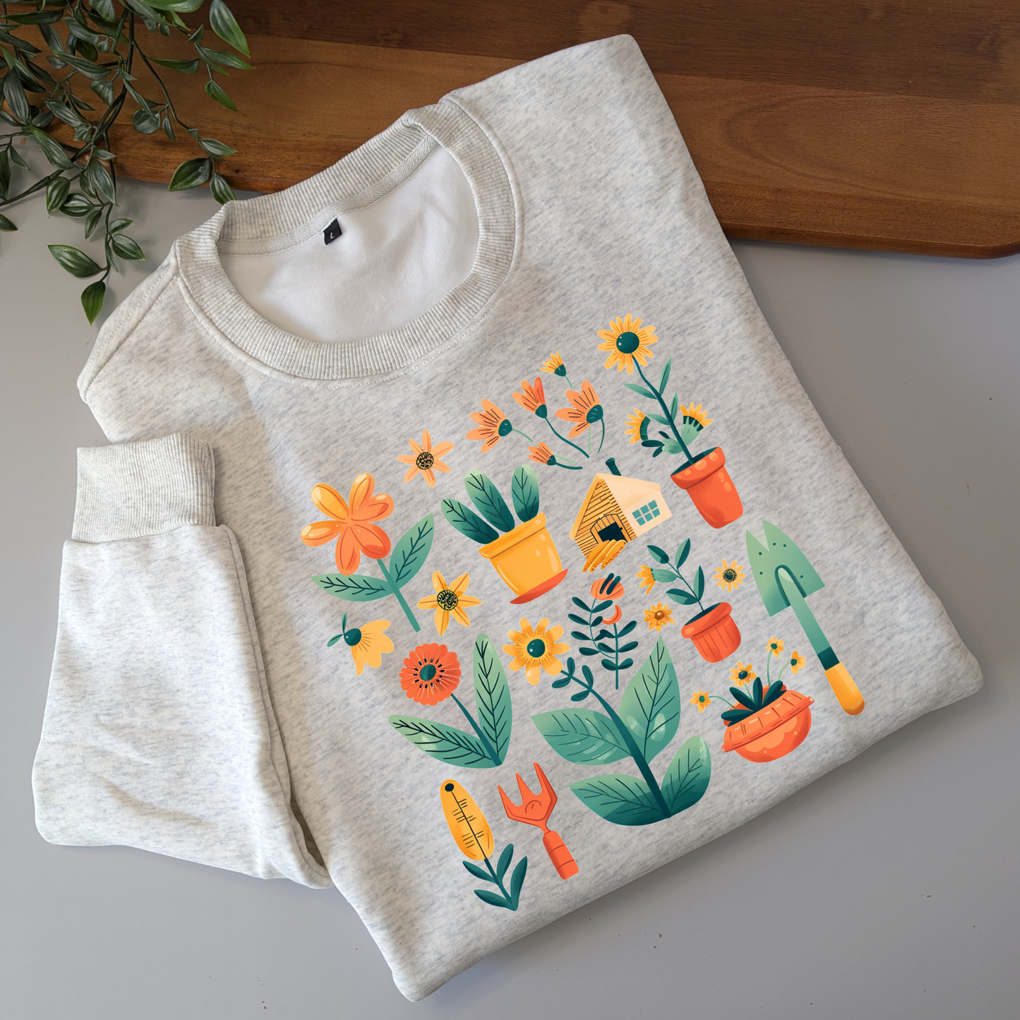 The Gardeners Life Crewneck Fleece Jumper